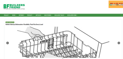 Hafele Valeriya Dishwasher: Flexibility That Fits Every Load